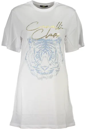 Roberto Cavalli Mujer, Vestidos, Blanco, Talla: L