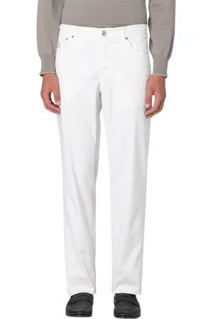 Brunello Cucinelli Hombre, Pantalones, Blanco, Talla: 2XL