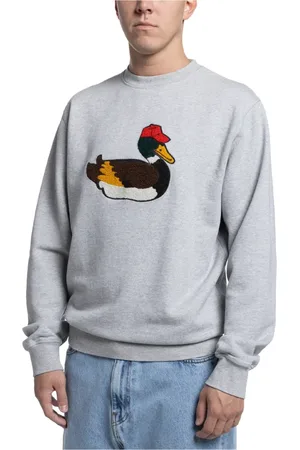 Edmmond Studios Hombre, Sudaderas, Gris, Talla: M