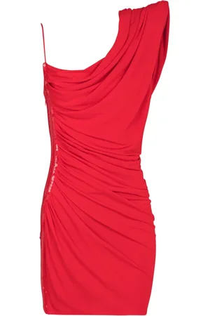 Balmain Mujer, Vestidos, Rojo, Talla: S