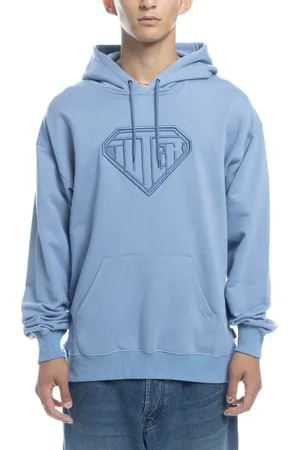 IUTER Hombre, Sudaderas, Azul, Talla: L