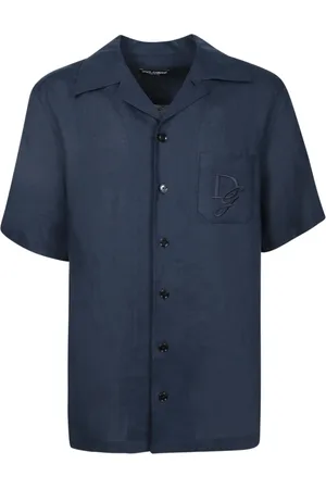 Dolce & Gabbana Hombre, Camisas, Azul, Talla: L
