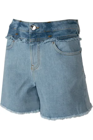 Pinko Mujer, Pantalones cortos, Azul, Talla: S
