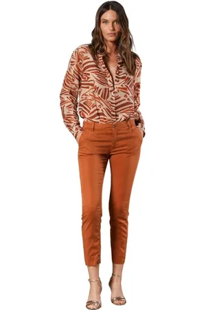 Masons Mujer, Pantalones, Rojo, Talla: M