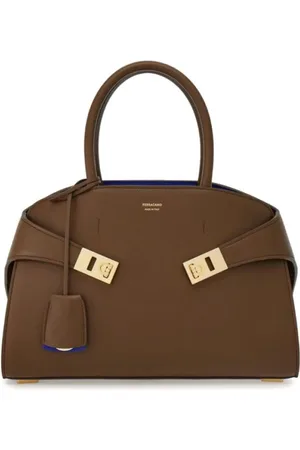 Salvatore Ferragamo Mujer, Bolsos, Marrón, Talla: ONE Size