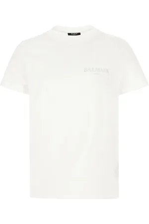 Balmain Hombre, Camisetas, Blanco, Talla: S