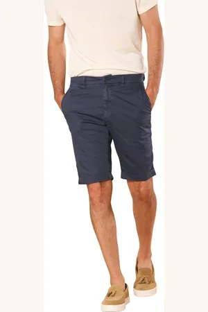 Masons Hombre, Pantalones cortos, Azul, Talla: S