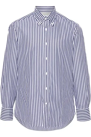 Brunello Cucinelli Hombre, Camisas, Azul, Talla: M