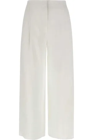 Max Mara Mujer, Pantalones, Blanco, Talla: M
