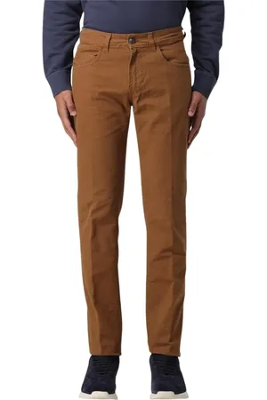 FAY Hombre, Pantalones, Marrón, Talla: W36