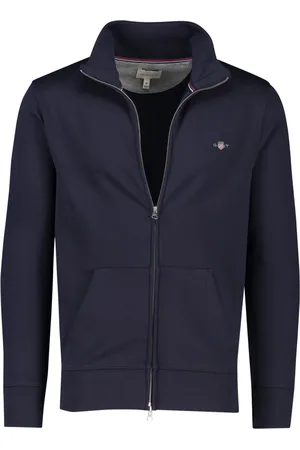 GANT Hombre, Sudaderas, Azul, Talla: L