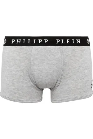 Philipp Plein Hombre, Ropa interior, Gris, Talla: M