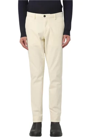 Manuel Ritz Hombre, Pantalones, Blanco, Talla: S