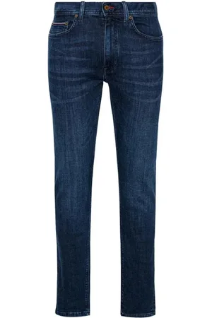Tommy Hilfiger Hombre, Vaqueros, Azul, Talla: W32 L34