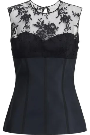 Alexander McQueen Mujer, Camisetas, Negro, Talla: S