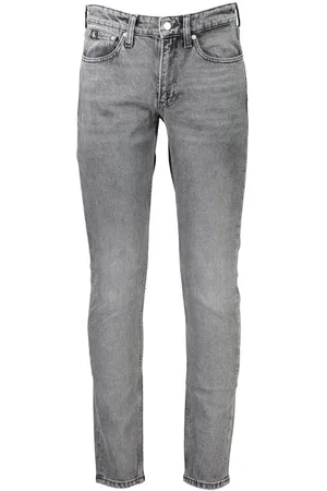 Calvin Klein Hombre, Vaqueros, Gris, Talla: W28 L32