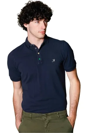 Masons Hombre, Camisetas, Azul, Talla: S