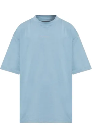 Balenciaga Hombre, Camisetas, Azul, Talla: L