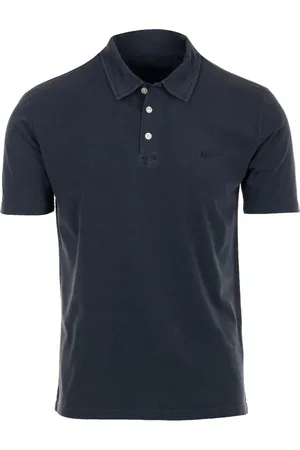 Woolrich Hombre, Camisetas, Azul, Talla: L