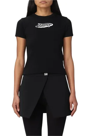AMBUSH Mujer, Camisetas, Negro, Talla: M