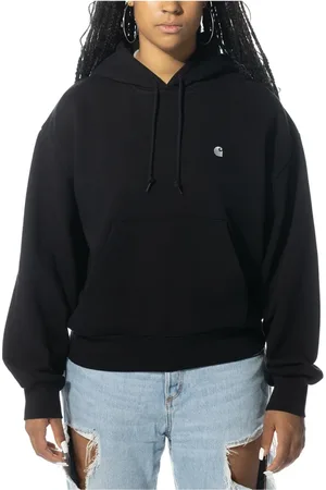 Carhartt Mujer, Sudaderas, Negro, Talla: XS