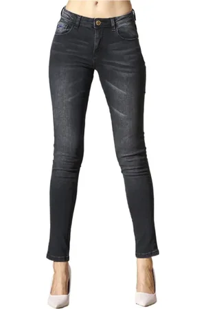 YES ZEE BY ESSENZA Mujer, Vaqueros, Negro, Talla: W27