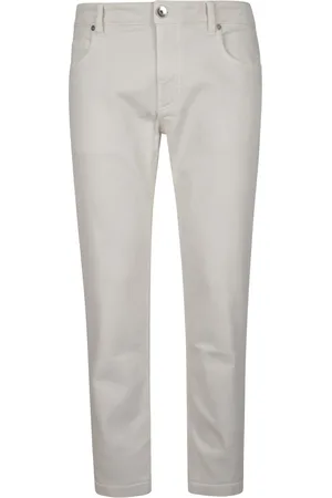 ELEVENTY Hombre, Vaqueros, Blanco, Talla: W38