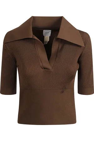 Patou Mujer, Camisetas, Marrón, Talla: S