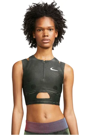 Nike Mujer, Camisetas, Verde, Talla: L