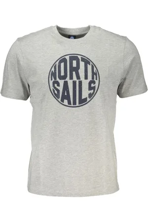 North Sails Hombre, Camisetas, Gris, Talla: S