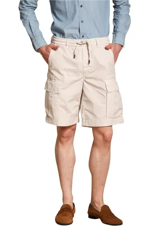 Masons Hombre, Pantalones cortos, Blanco, Talla: XS