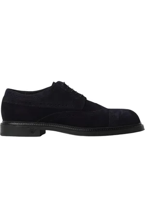 Emporio Armani Hombre, Zapatos, Azul, Talla: 42 1/2 EU