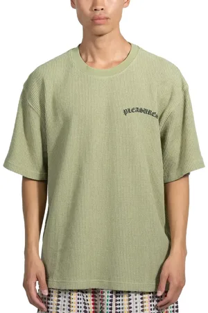 Pleasures Hombre, Camisetas, Verde, Talla: S