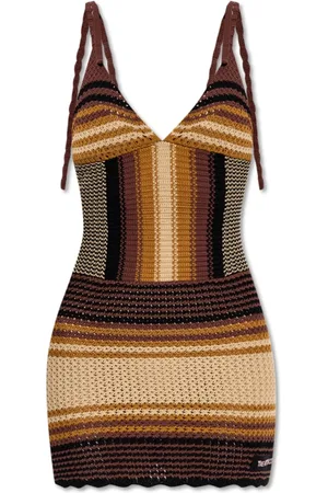The Attico Mujer, Vestidos, Marrón, Talla: 2XS