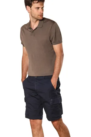 Masons Hombre, Pantalones cortos, Azul, Talla: 2XL