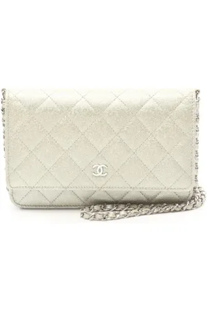 CHANEL Mujer, De segunda mano, Gris, Talla: ONE Size