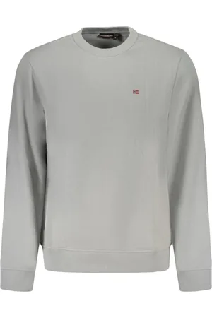 Napapijri Hombre, Sudaderas, Gris, Talla: L