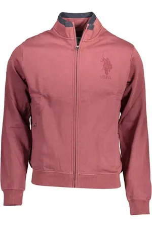 U.S. Polo Assn. Hombre, Sudaderas, Púrpura, Talla: 3XL