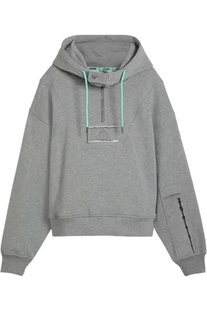 PUMA Mujer, Sudaderas, Gris, Talla: XL