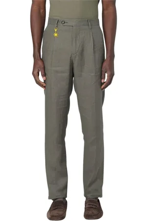 Manuel Ritz Hombre, Pantalones, Verde, Talla: L