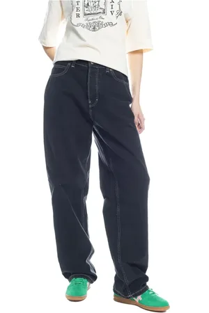 Dickies Mujer, Vaqueros, Negro, Talla: W30