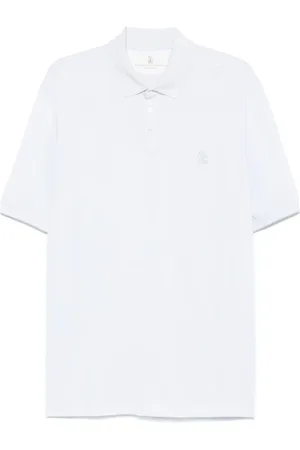 Brunello Cucinelli Hombre, Camisetas, Blanco, Talla: L