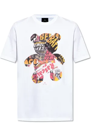 Paul Smith Hombre, Camisetas, Blanco, Talla: S