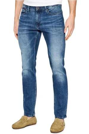 Tommy Hilfiger Hombre, Vaqueros, Azul, Talla: W32 L32