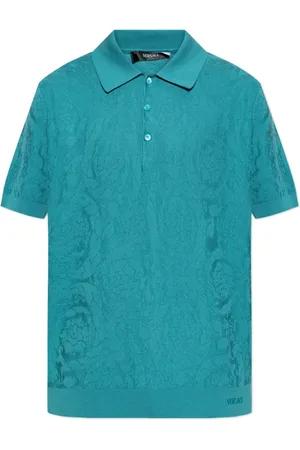 VERSACE Hombre, Camisetas, Azul, Talla: XL