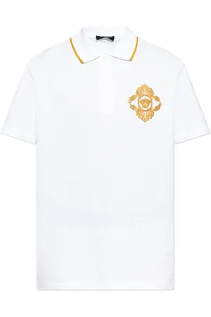 VERSACE Hombre, Camisetas, Blanco, Talla: XL