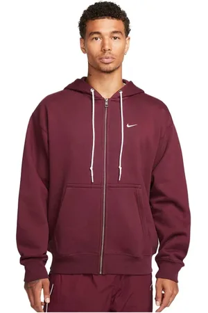 Nike Hombre, Sudaderas, Rojo, Talla: S