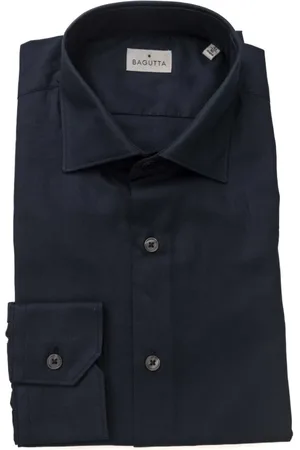 BAGUTTA Hombre, Camisas, Azul, Talla: 4XL