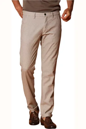 Masons Hombre, Pantalones, Gris, Talla: 2XL