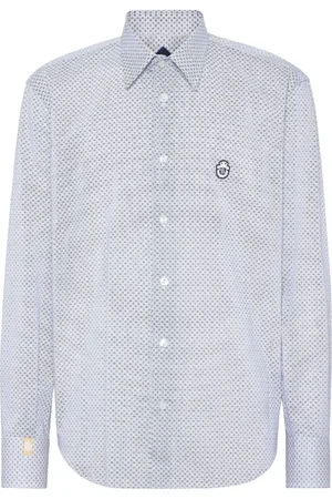BILLIONAIRE Hombre, Camisas, Azul, Talla: 3XL